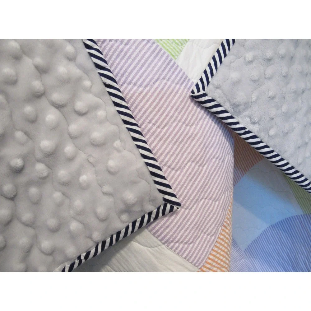 Handmade baby quilt